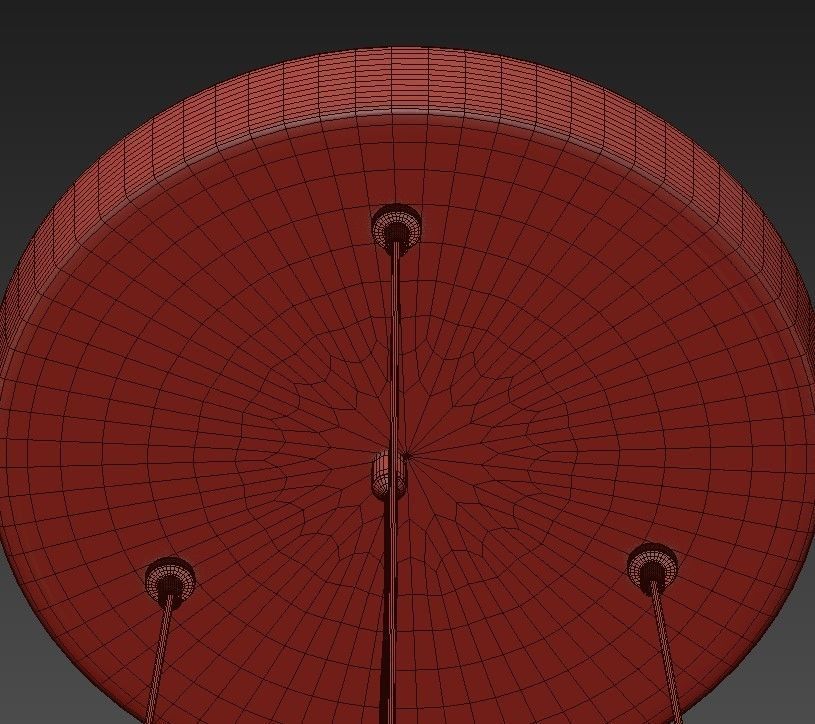 TREVISO pendant light with circular shape 3D model_4