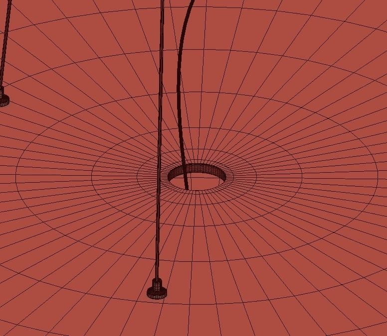 TREVISO pendant light with circular shape 3D model_6