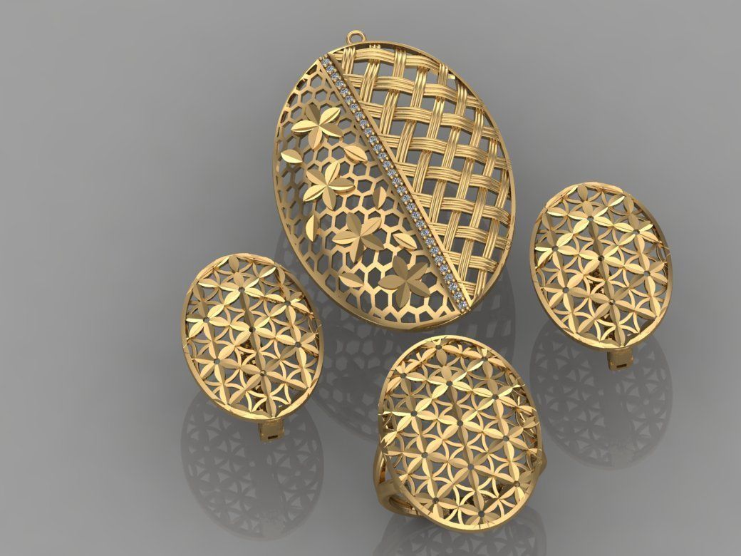 GC GOLD M0026- small set 3D print model_1
