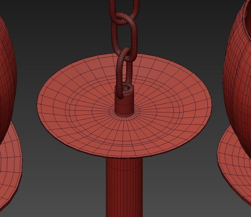 DAFNE chandelier 3D model_5