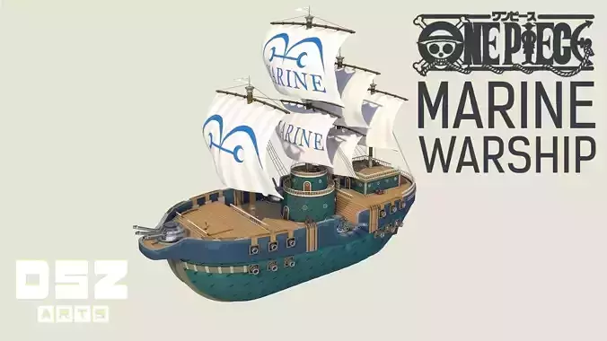 Marine Warship - One Piece