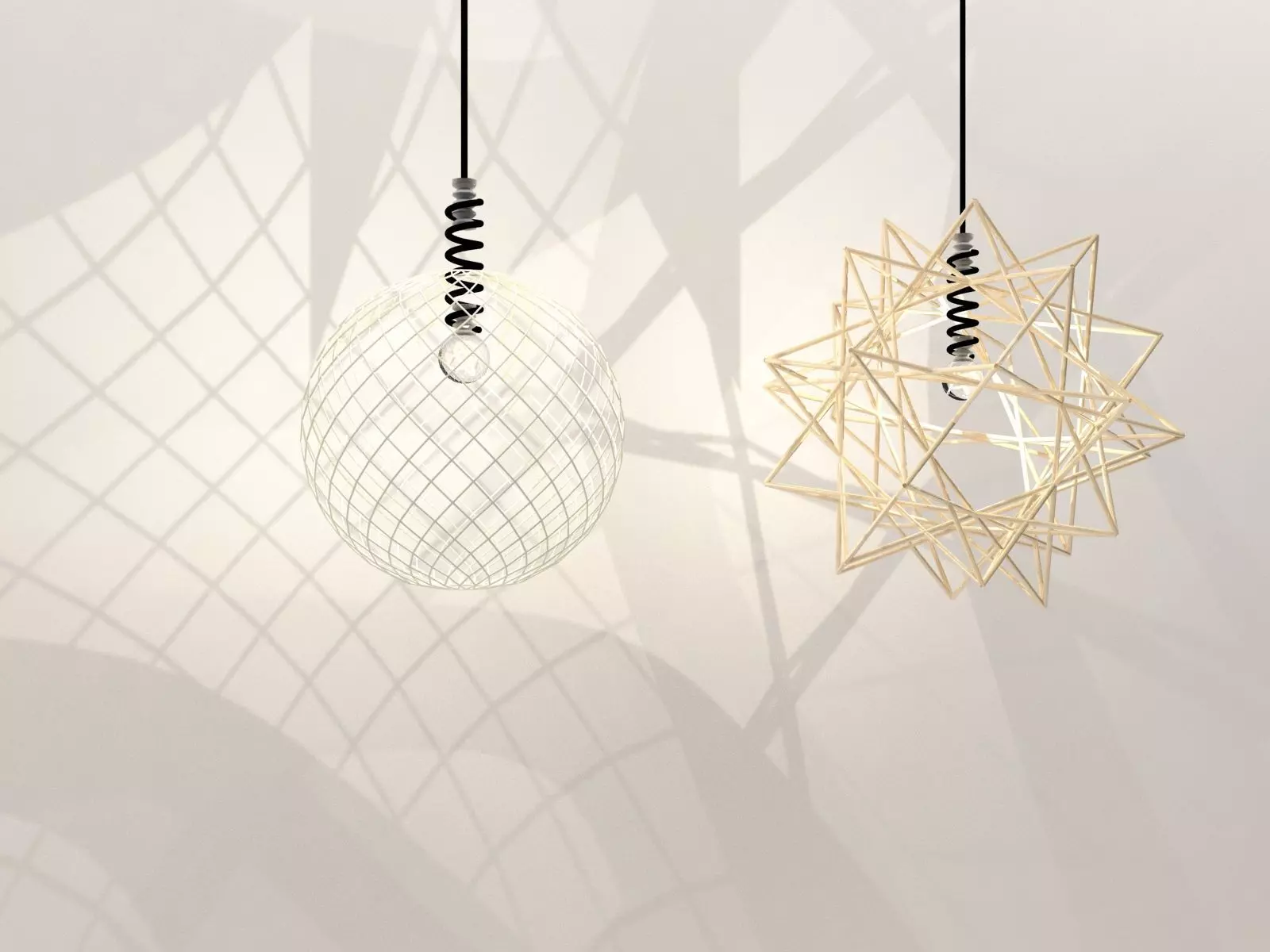 pendent light Free 3D model_0