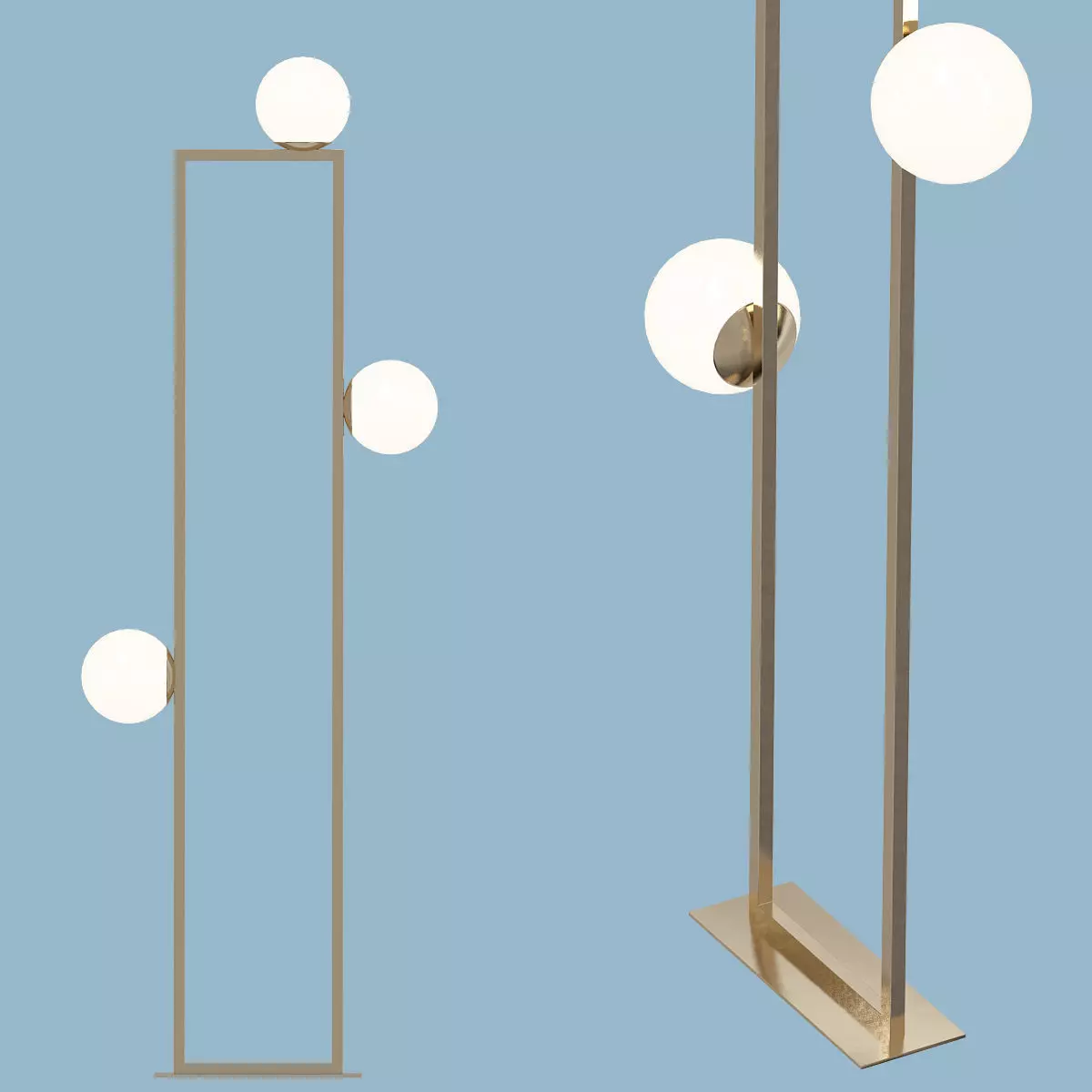 MONDRIAN GLASS 3D model_0