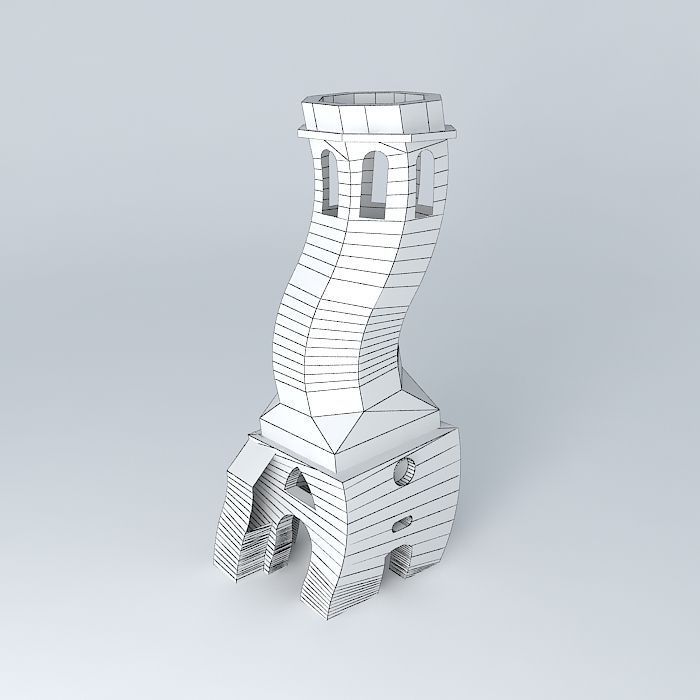 Bell Puigcerdà Free 3D model_4