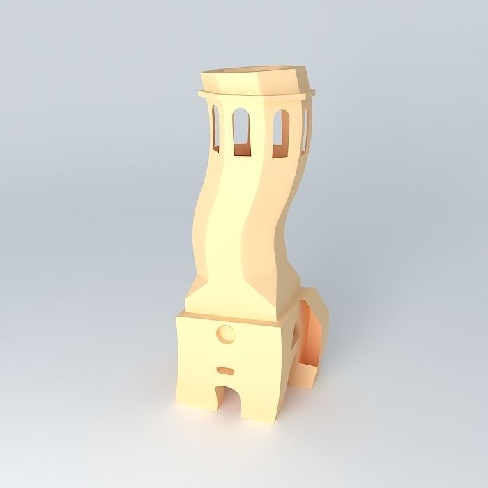 Bell Puigcerdà Free 3D model_1