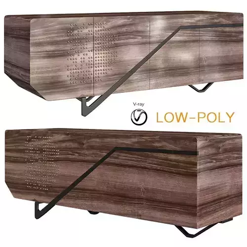 IMPACT wallnut collection 3d model