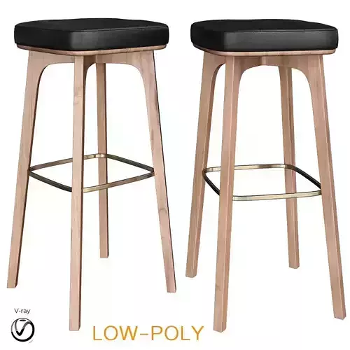 Bar stool Utility 3d model