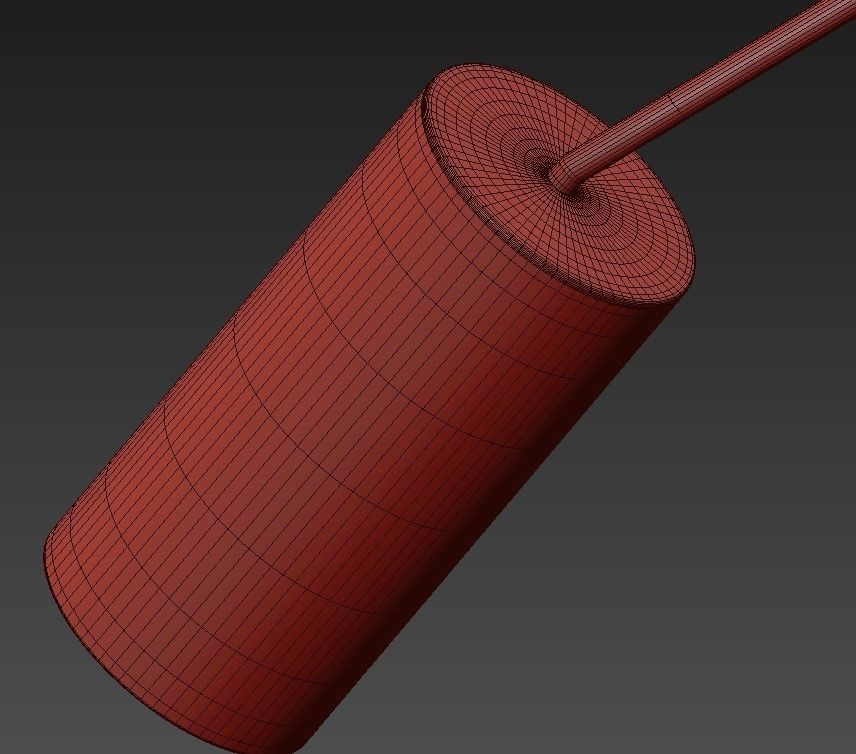 Array cotton 3D model_4