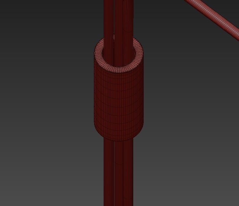 Array cotton 3D model_3