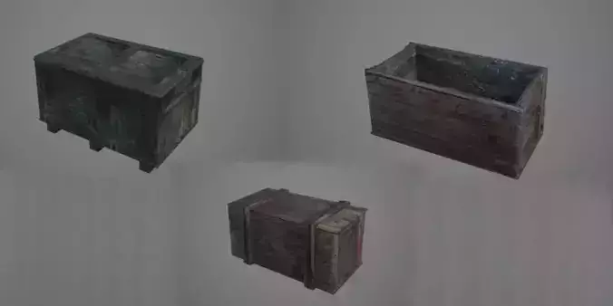 wood boxes