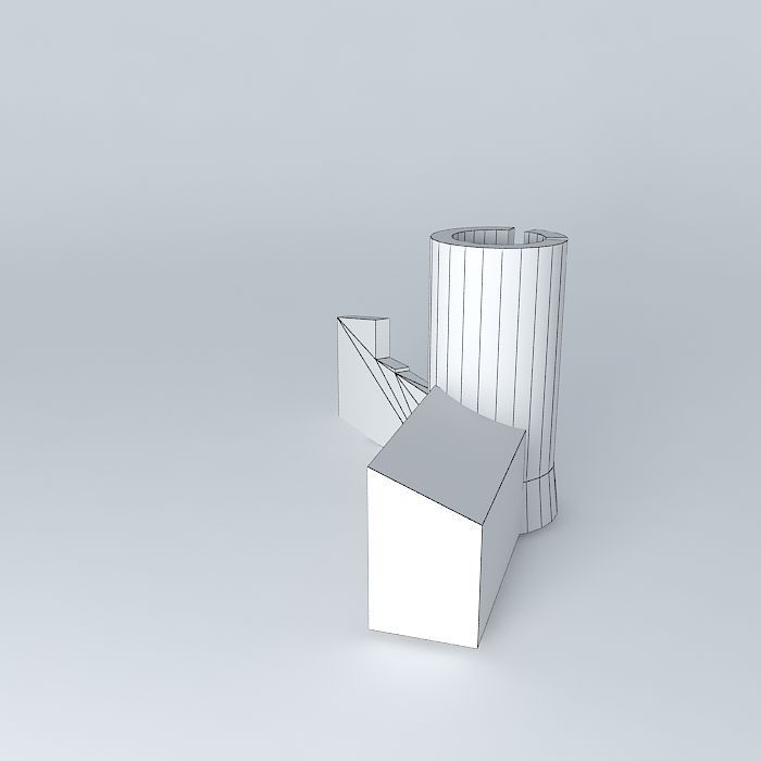 Witches Tower Free 3D model_4