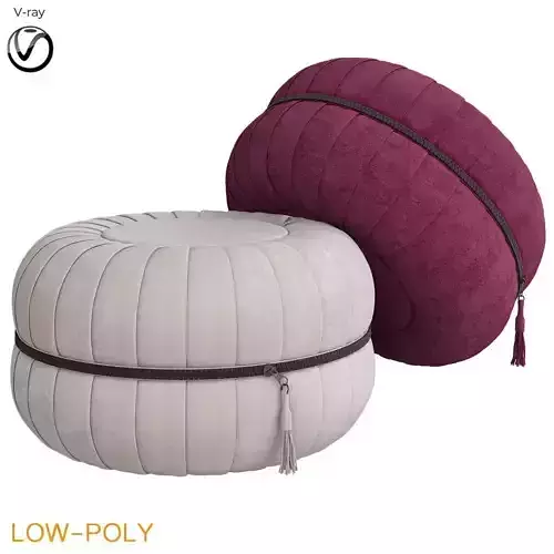 ANNA POUF - Poufs from Freifrau 3d model