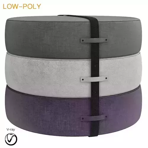 Poef von Linteloo 3d model