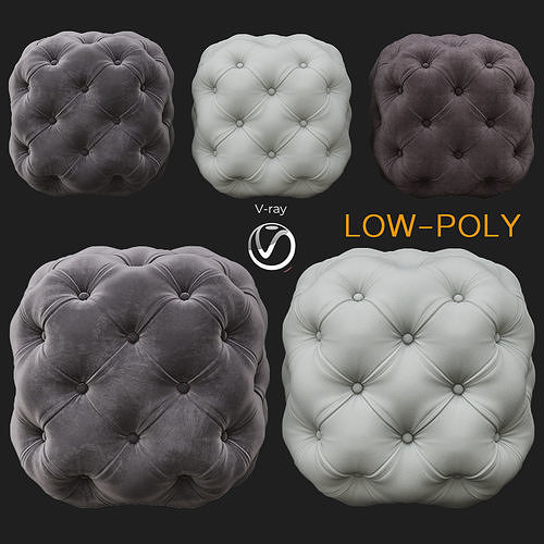 Chesterfield from Finland 3d model Low-poly 3D model