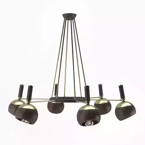 Wood Tailors Club  ESSEN pendant lamp 3D model