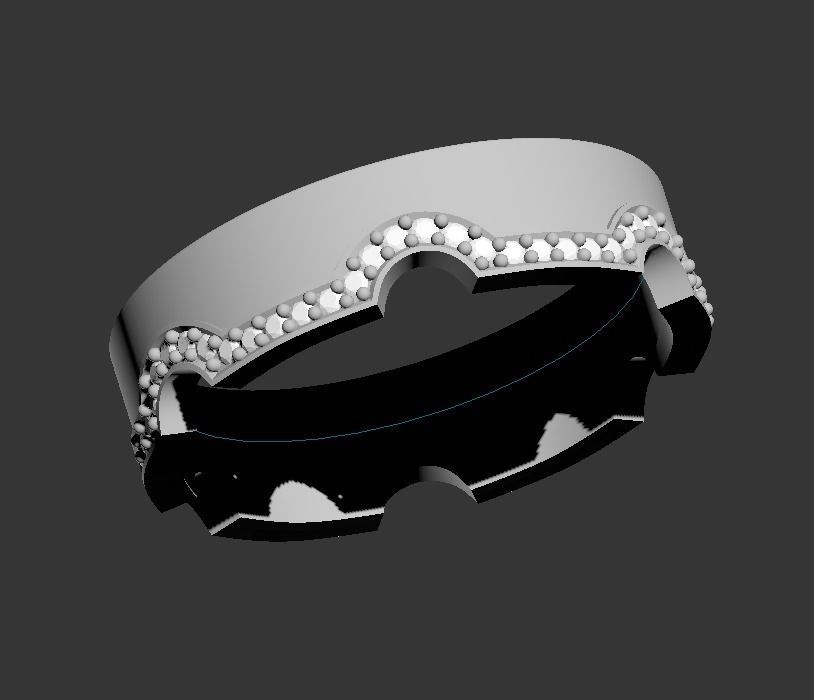 141209 R  crown 3D print model_13