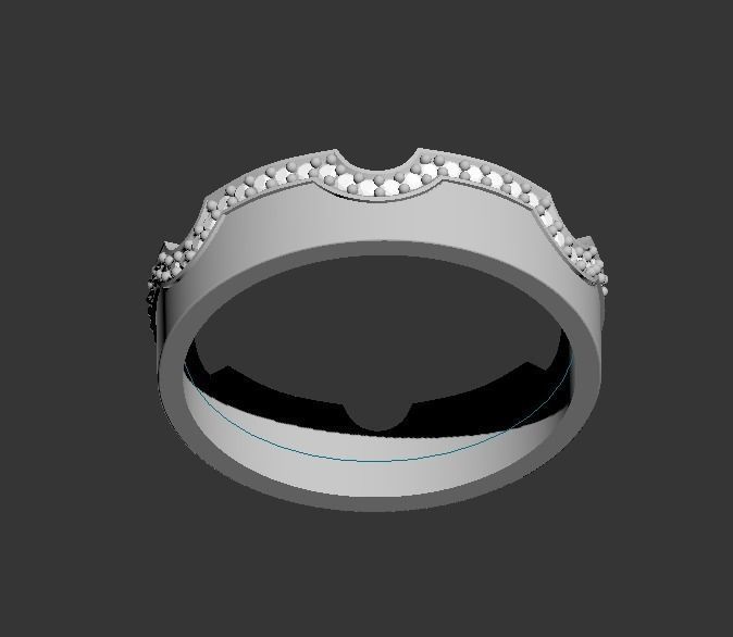 141209 R  crown 3D print model_14