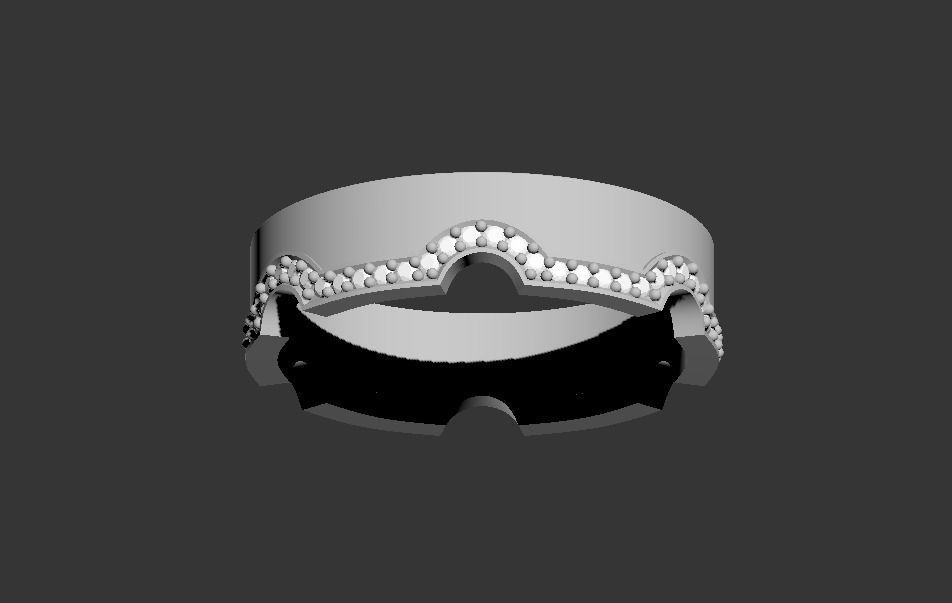 141209 R  crown 3D print model_6