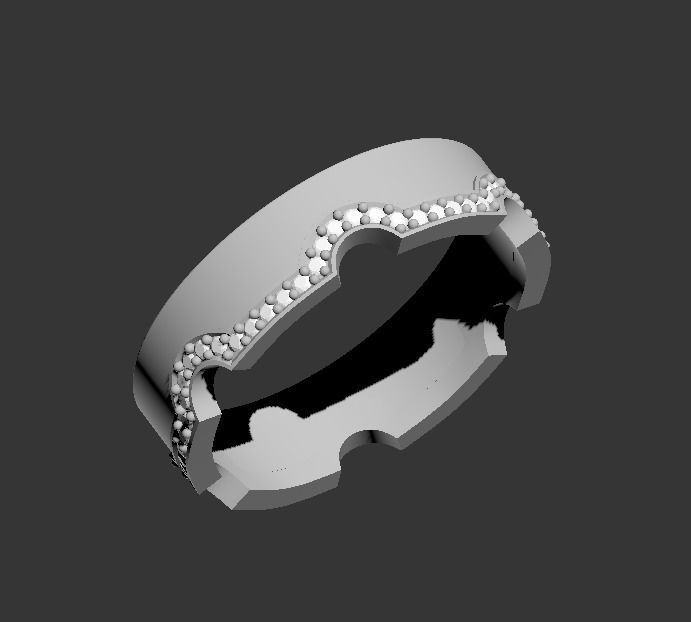 141209 R  crown 3D print model_5