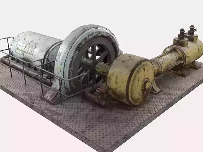 Old Generator  3D model