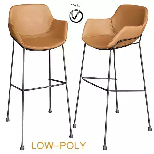 Oslo Bar Stool Deephouse 3d model