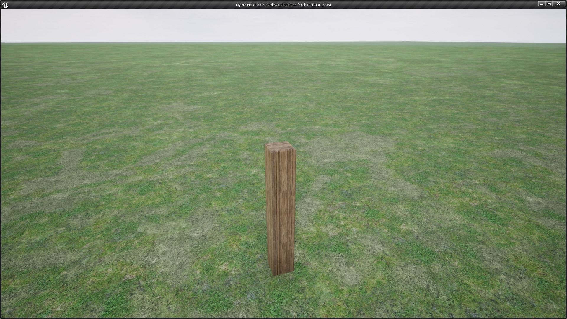 Modular Wooden Rope Fence Low-poly 3D model_19