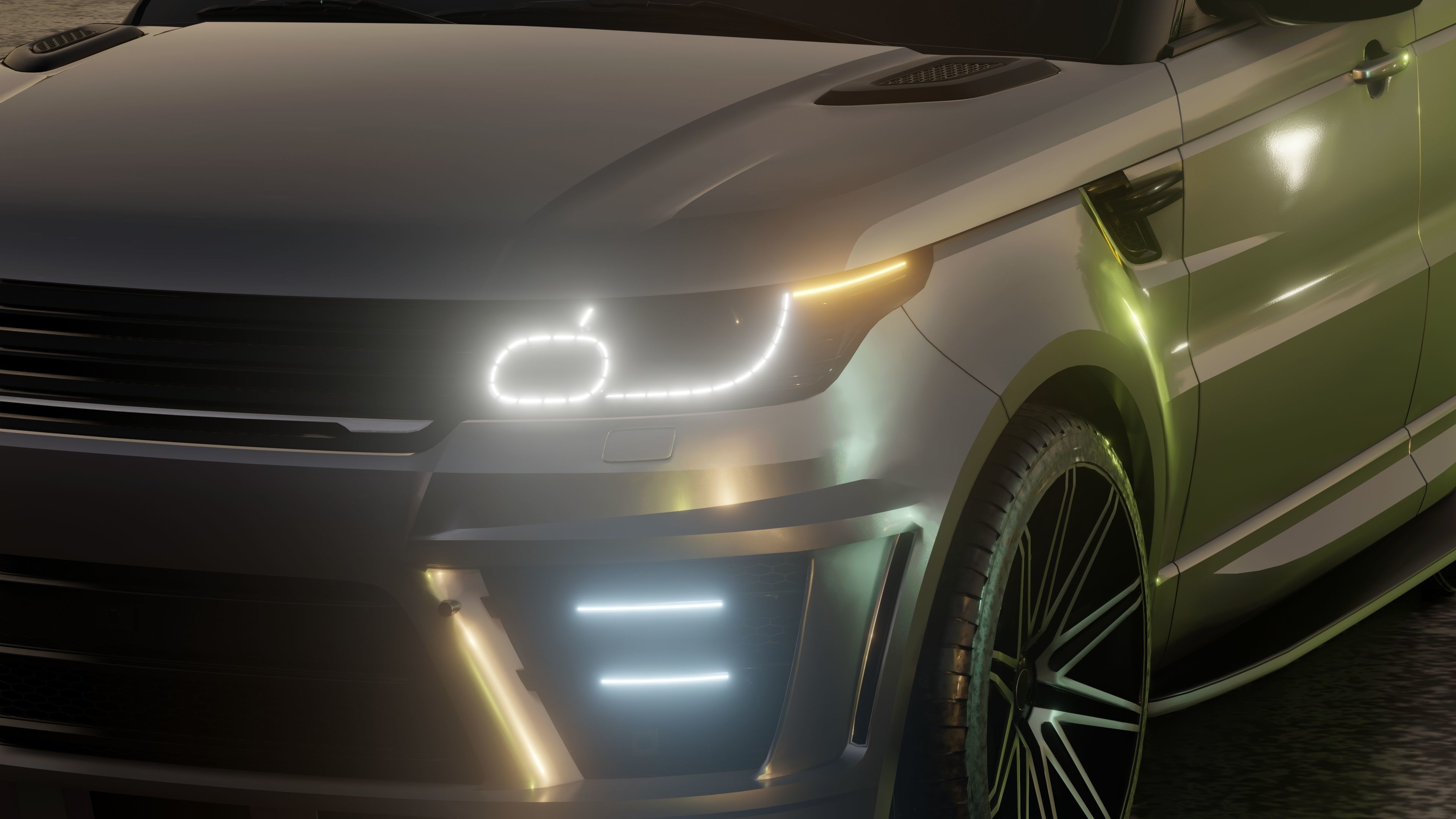 2016 Custom Land Rover Range Rover Sport Free 3D model_1