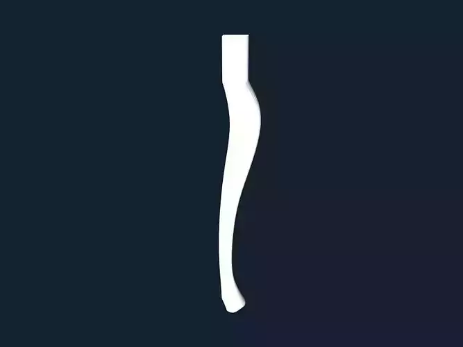 Furniture leg 9 3D model