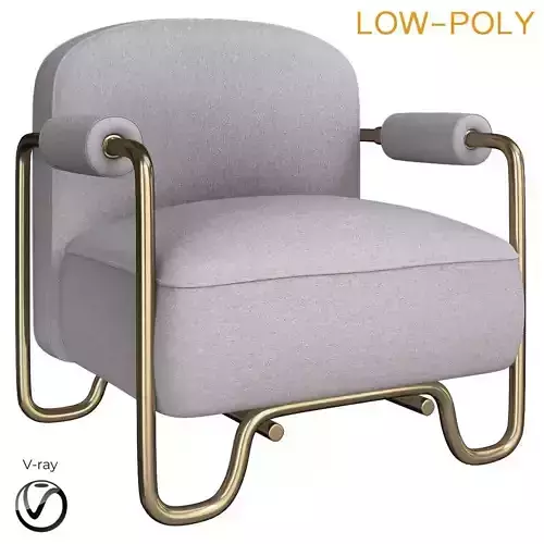 JEAN DE MERRY Armchair 3d model