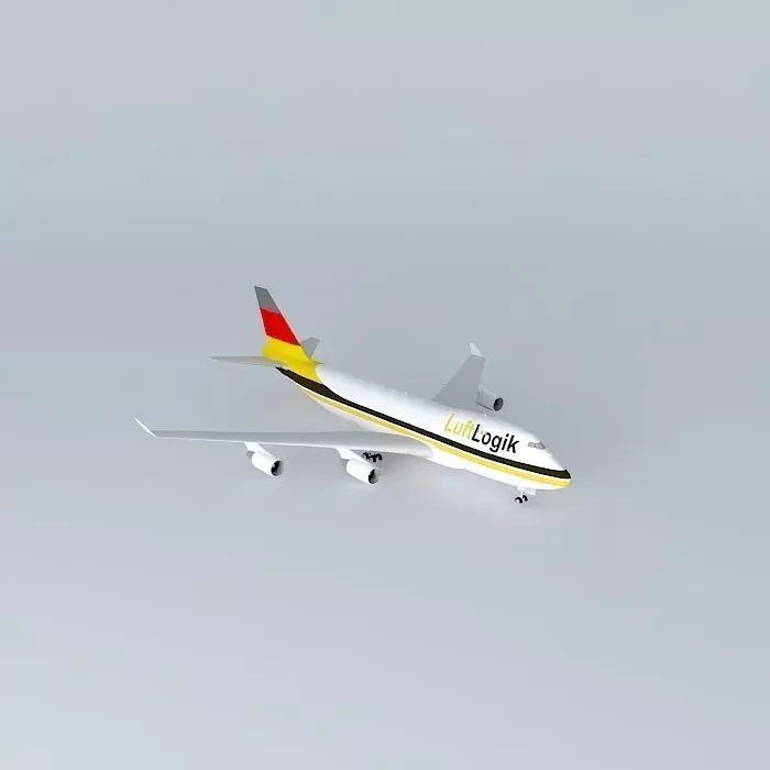 LuftLogik Boeing 747-400f Free 3D model