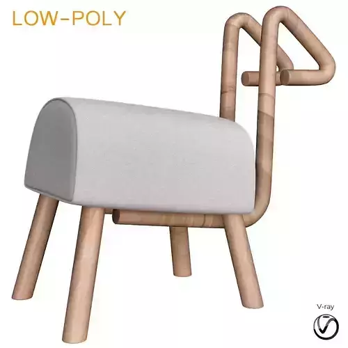 Isabel Fuster - Petit du cheval 3d model