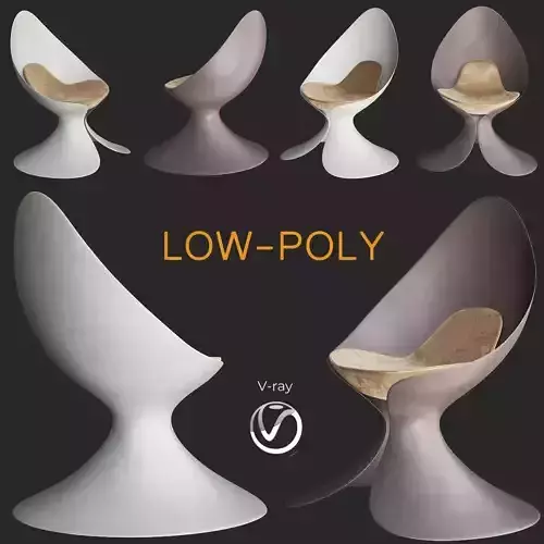 Awesome Modern and Futuristic Furniture 3d model