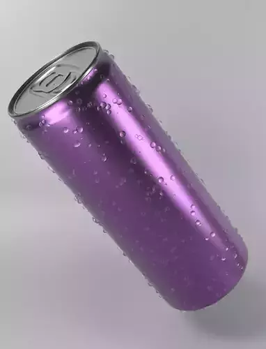 3D Energy Drink Can