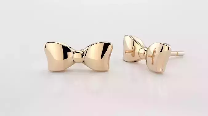 Bow earring