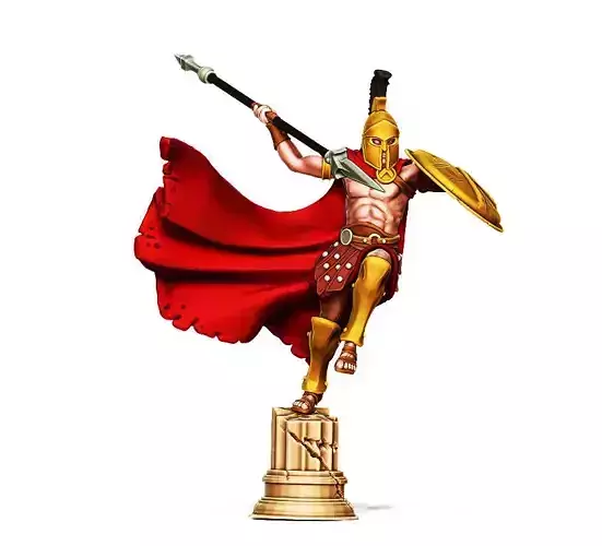 Spartan - Areus 35mm scale 3D print model