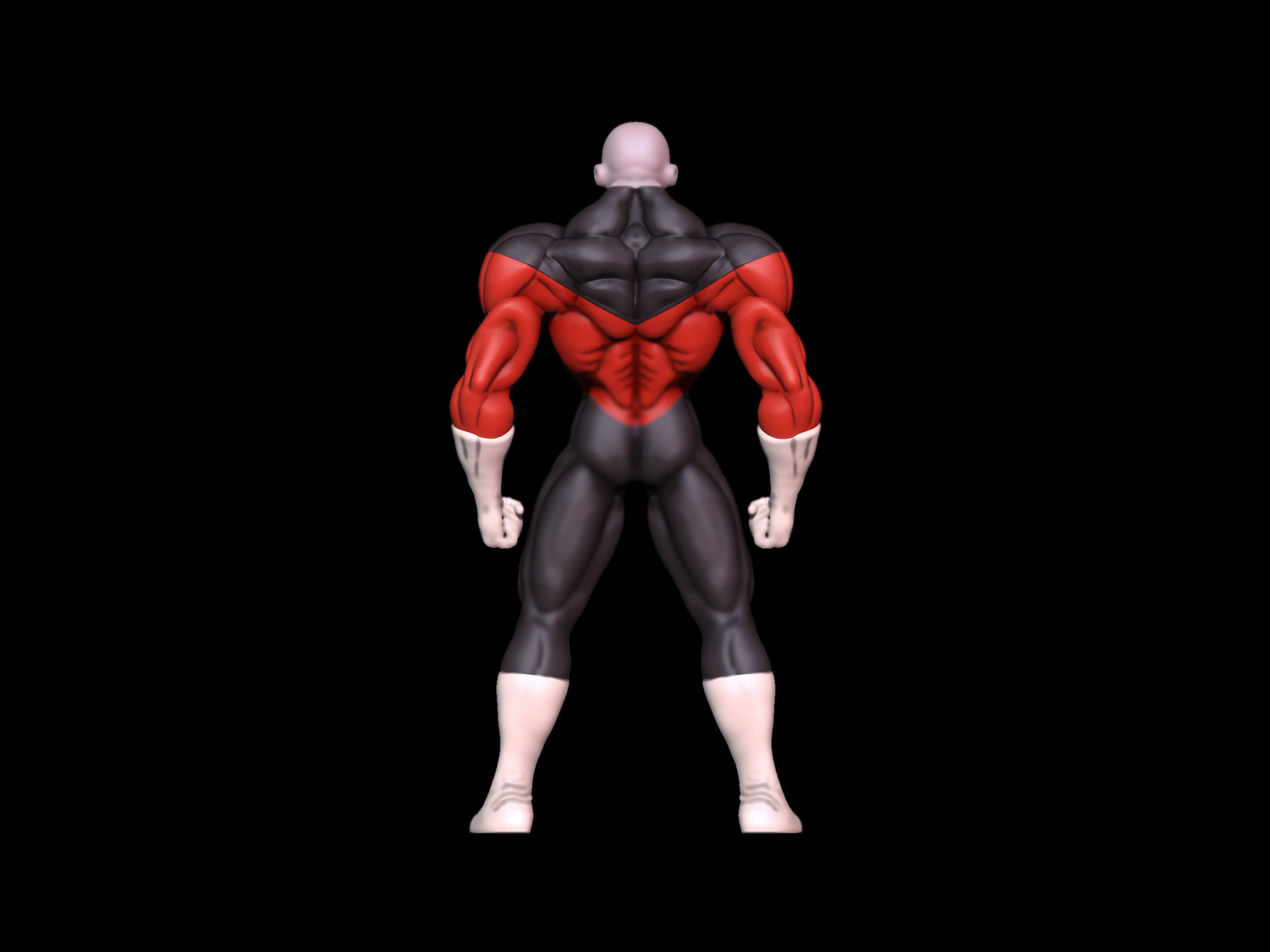 Jiren comic book character 3D print model_3
