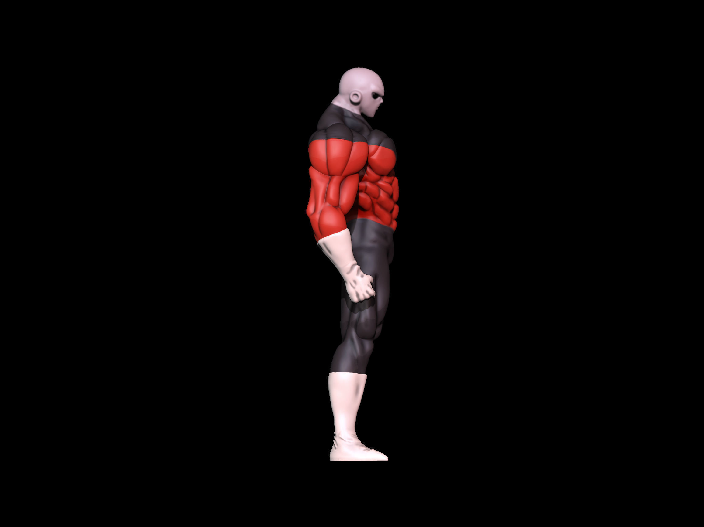 Jiren comic book character 3D print model_2