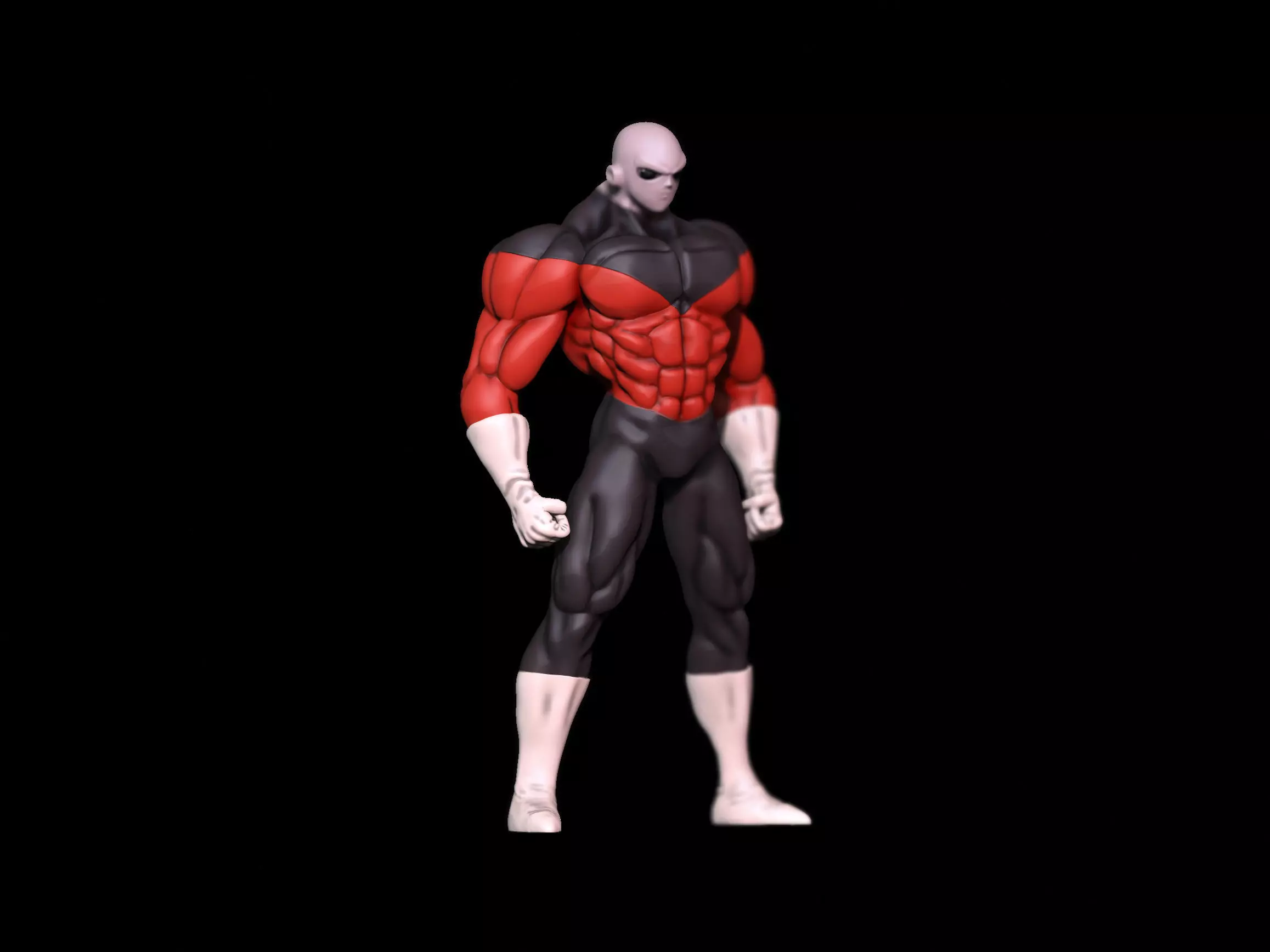 Jiren comic book character 3D print model_0