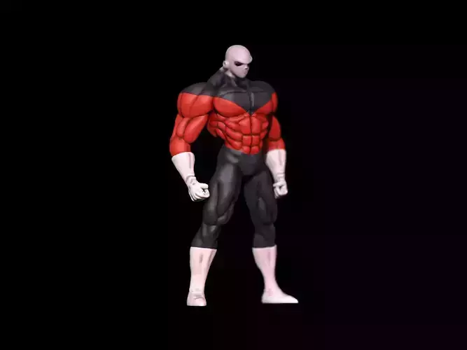Jiren comic book character 3D print model
