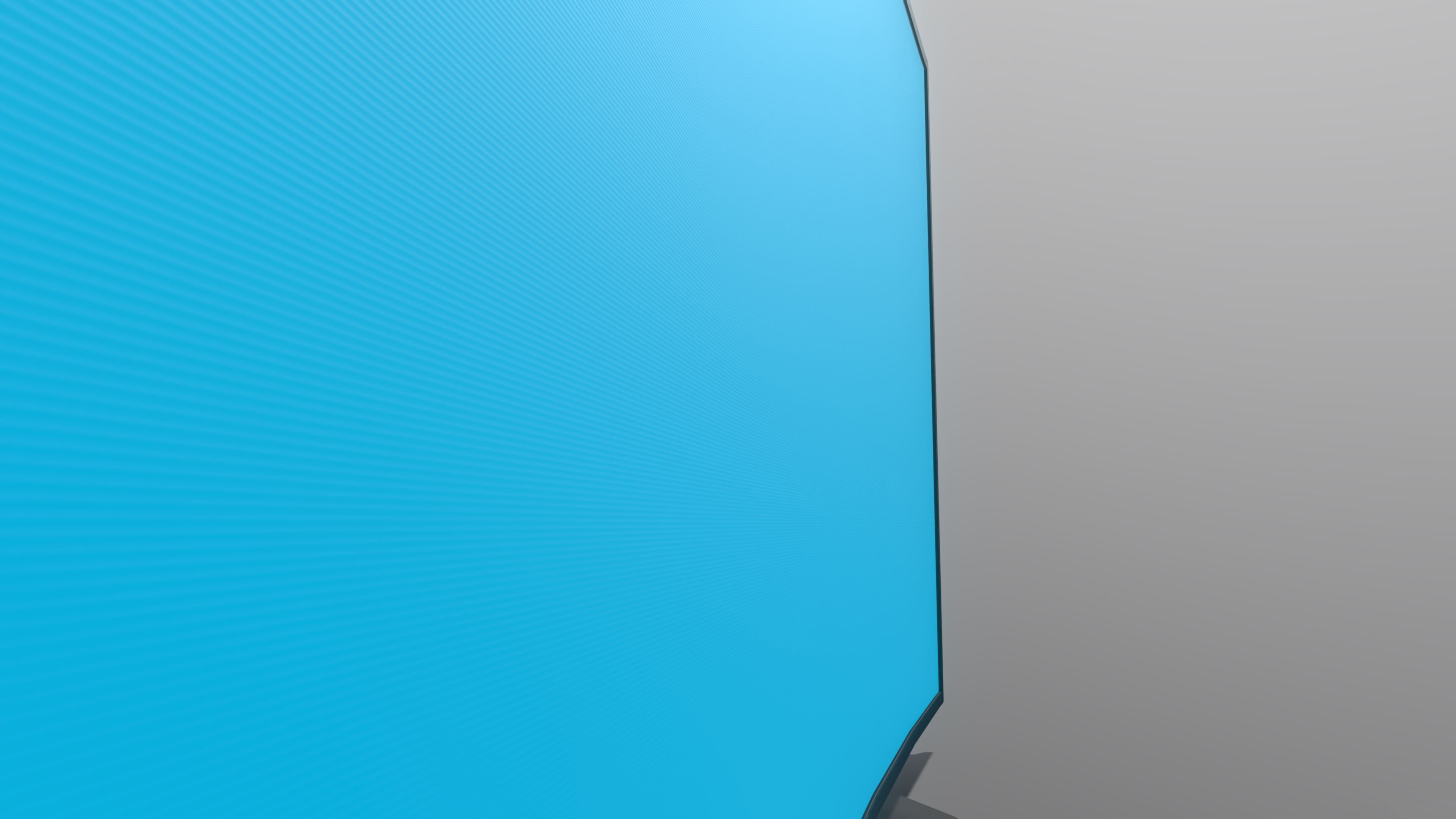Superfuntimes Modern Curved Television 3D model_6