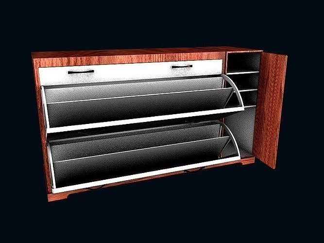 Shoes cabinet 5 3D model