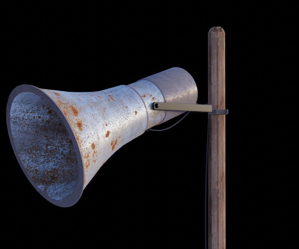 old loudspeaker