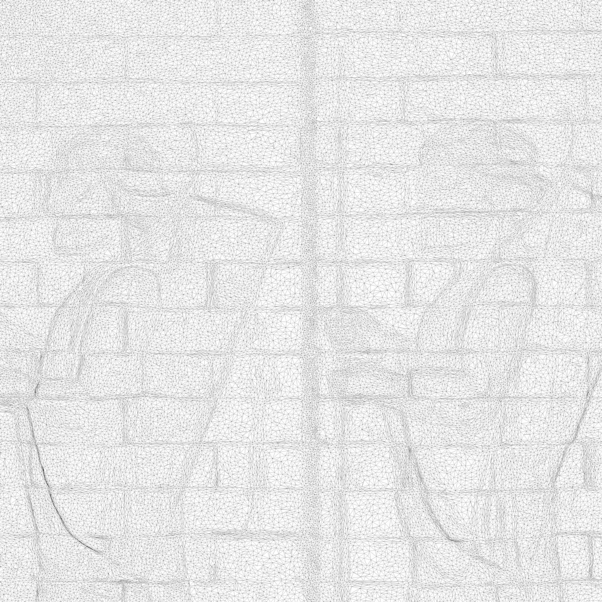 ASSYRIAN - FRIEZE OF ARCHERS STONEWALL 2 ARCHERS 3D model_4