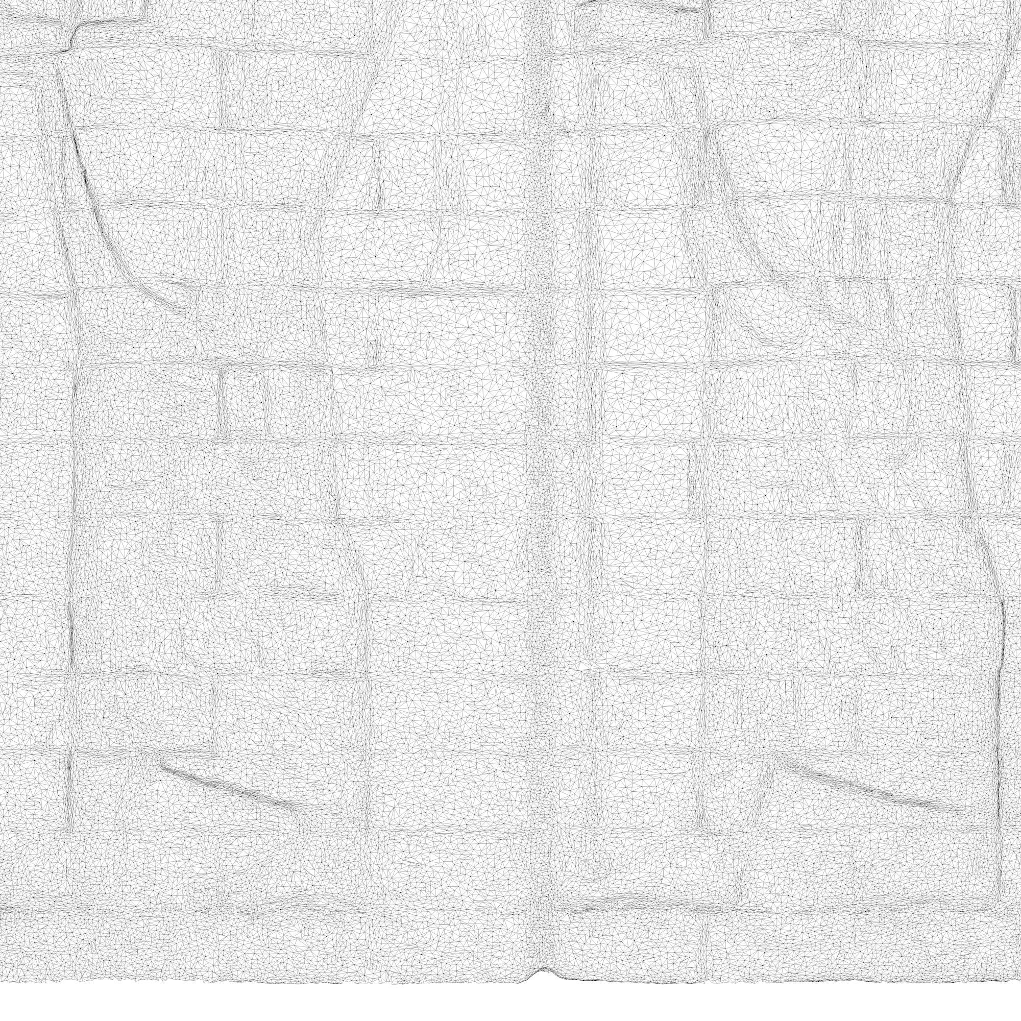 ASSYRIAN - FRIEZE OF ARCHERS STONEWALL 2 ARCHERS 3D model_9