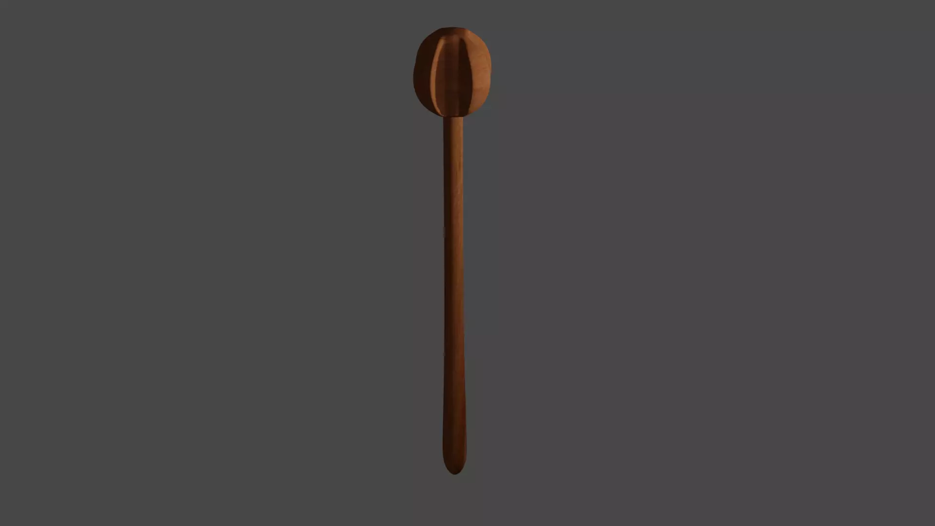 Grinder wooden spoon Free 3D model
