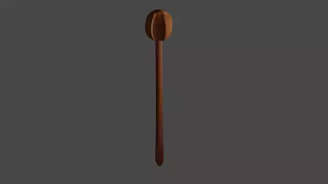 Grinder wooden spoon