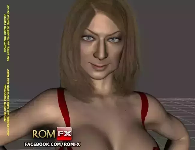 Nina Hartley - Iconic Cougar Pornstar Printable 3D print model