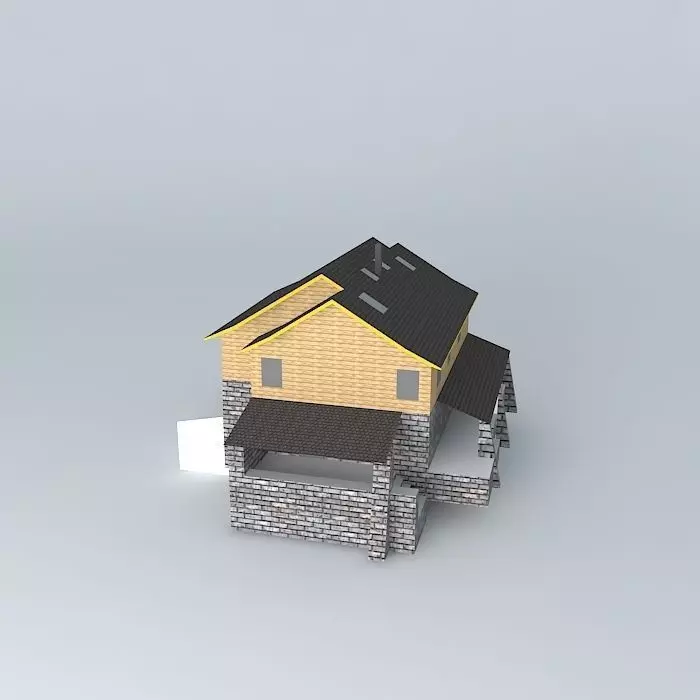 Refuge Josep Maria Blanc Free 3D model