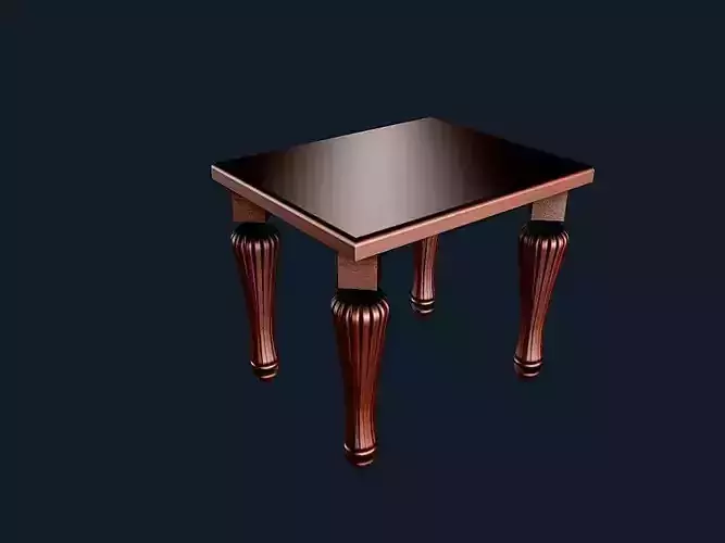 Round side coffee table 2