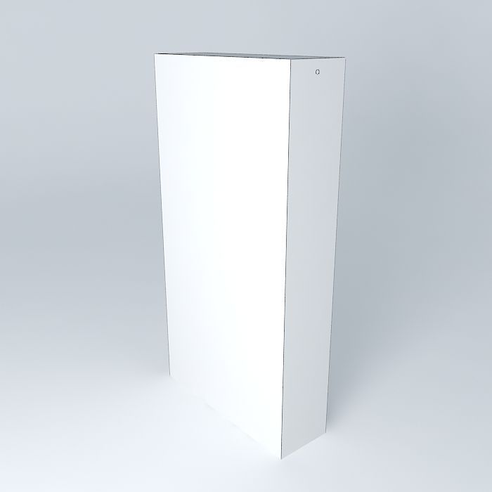 Shelf Cabinet Free 3D model_3